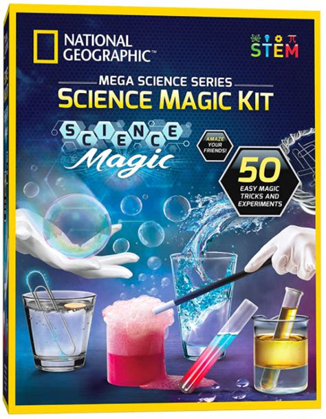 Discover the Magic of Chemistry with the National Geographix Science Majic Kit!